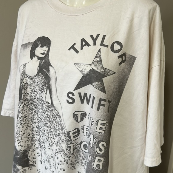 TAYLOR SWIFT The Eras Tour T-shirt White Official Concert Merch Sz XXL NEW - Picture 3 of 9